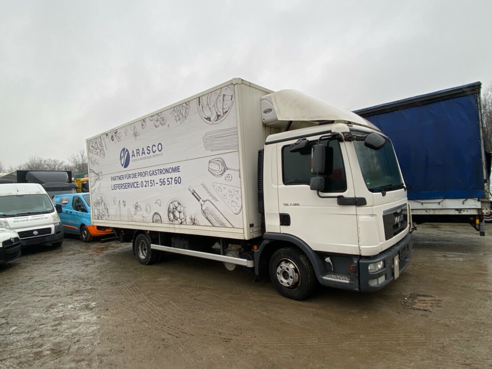 MAN TGL 7.180 - 8.180 Tiefkühlkoffer LBW Euro 5 EEV - Photo 7