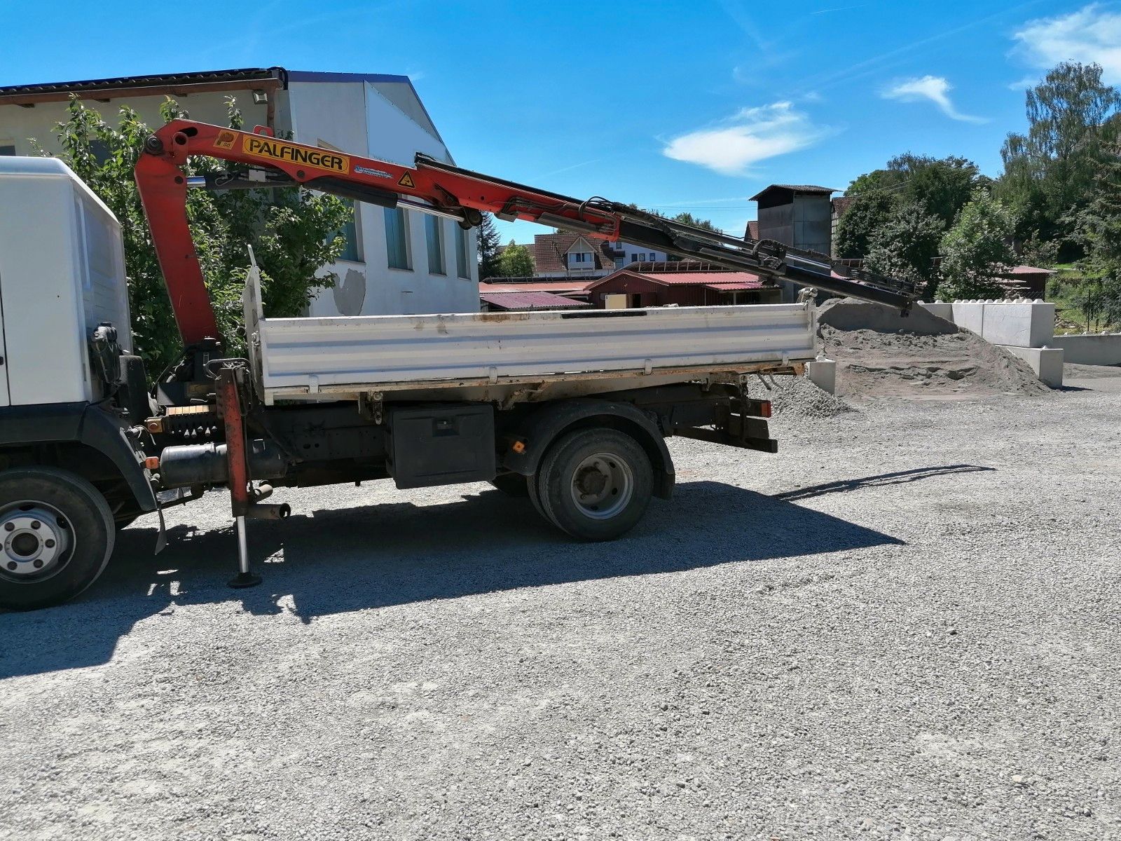 MAN L2000 8.163 / 10.163 Kipper m. Kran - Photo 5