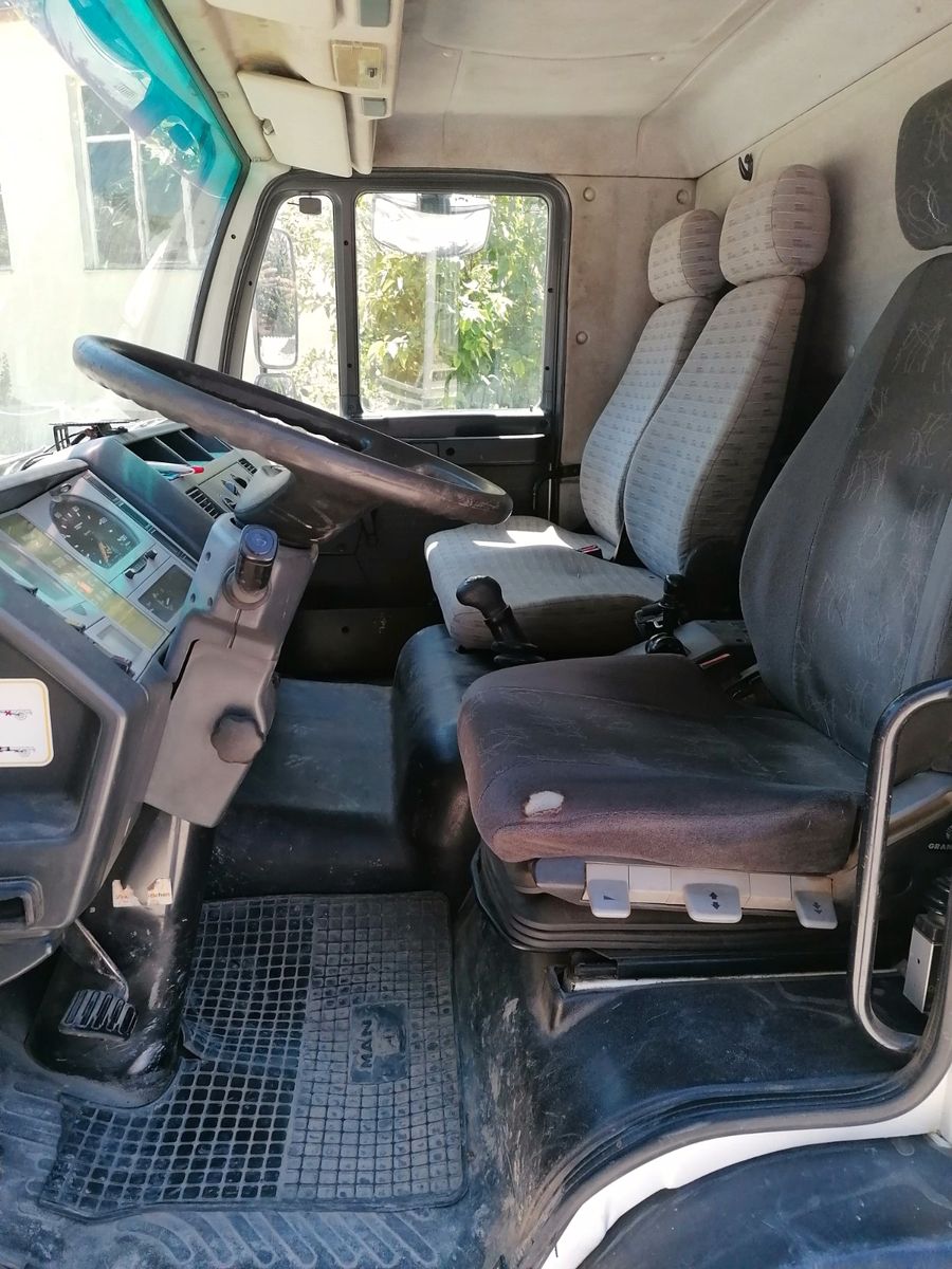 MAN L2000 8.163 / 10.163 Kipper m. Kran - Photo 10