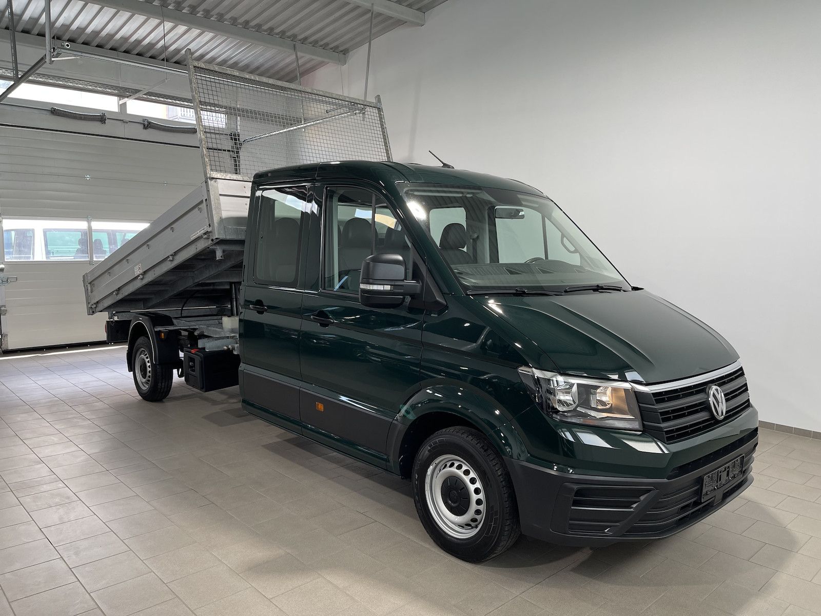 Volkswagen Crafter 35, Dreiseitenkipper, Pritsche-Doka, Maxi